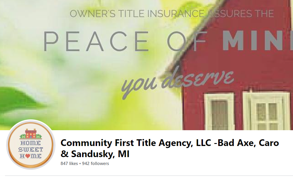 SPONSOR – Community First Title Agency.