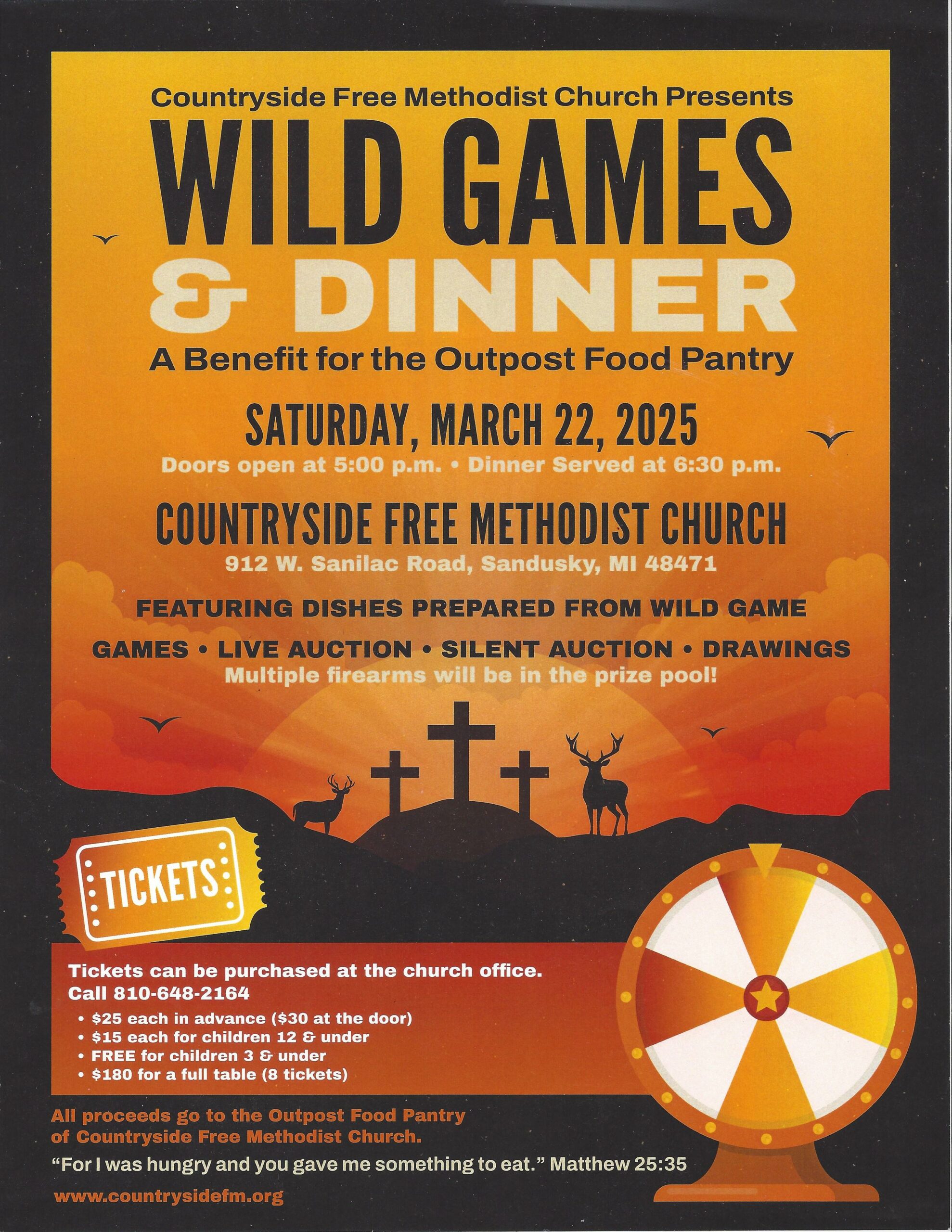 Wild Games & Dinner