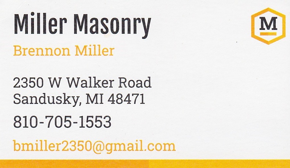 2025 Sponsor – Miller Masonry